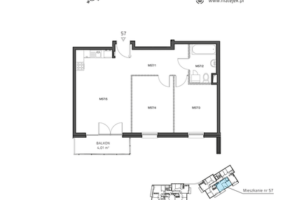 Mieszkanie w inwestycji: Wzgórze Krzemionki II