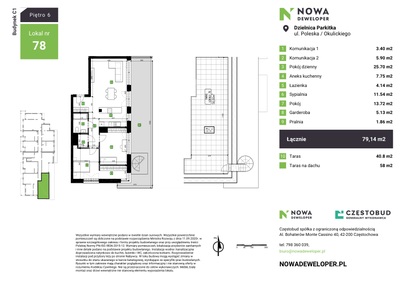 Mieszkanie w inwestycji: Nowa Częstochowa