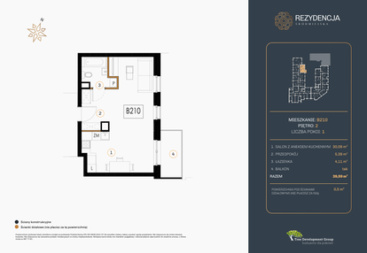 Mieszkanie w inwestycji: Rezydencja Śródmiejska