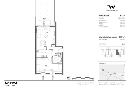Mieszkanie w inwestycji: Tarasy Wierzycy