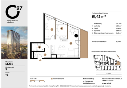 Mieszkanie w inwestycji: O27 Apartamenty Opolska