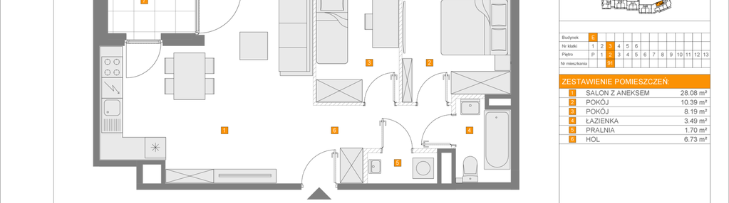 Mieszkanie w inwestycji: Apartamenty Literacka etap 2.2
