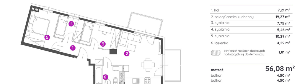 Mieszkanie w inwestycji: Murapol Osiedle Szafirove
