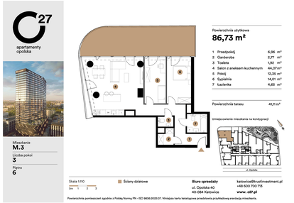 Mieszkanie w inwestycji: O27 Apartamenty Opolska