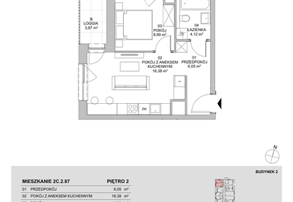 Mieszkanie w inwestycji: Francuska Park VIIIA