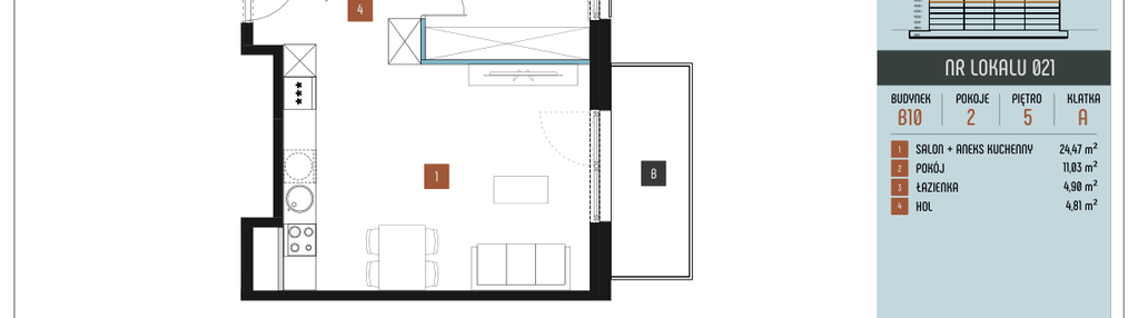 Mieszkanie w inwestycji: Nowa Praga