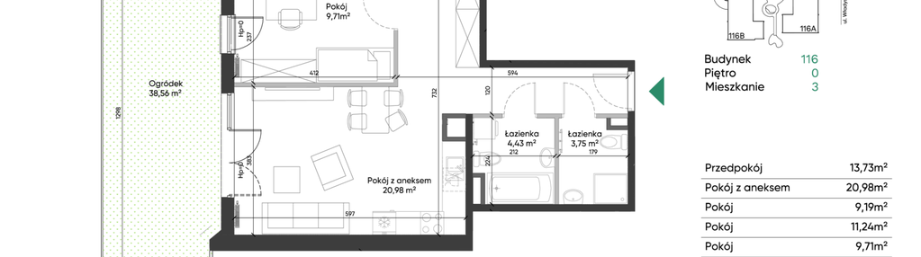 Mieszkanie w inwestycji: Entre