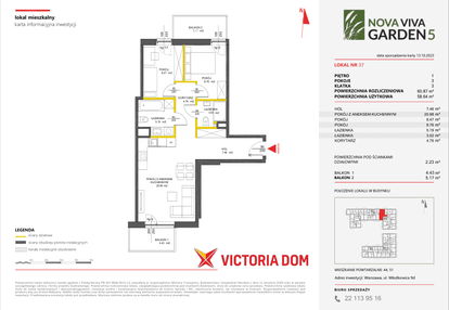 Mieszkanie w inwestycji: Nova Viva Garden 5