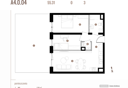 Mieszkanie w inwestycji: Belg Apartamenty etap II
