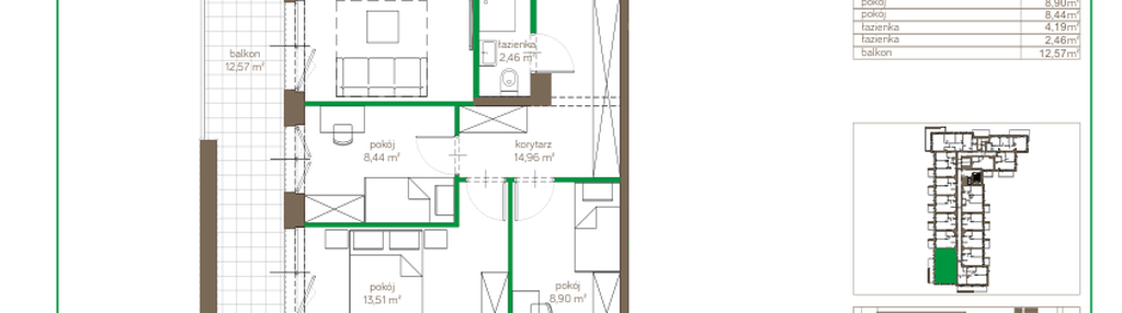 Mieszkanie w inwestycji: Ostródzka 123 - II etap