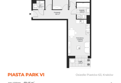 Mieszkanie w inwestycji: Piasta Park VI