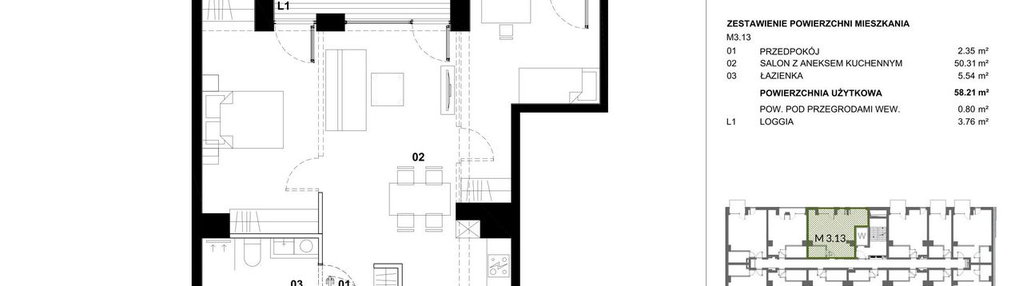 Mieszkanie w inwestycji: Kozielska Park