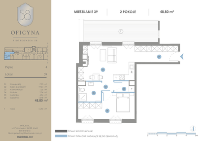 Mieszkanie w inwestycji: Oficyna - mieszkania