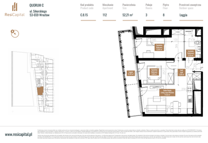 Mieszkanie w inwestycji: Quorum Apartments