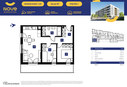 Mieszkanie w inwestycji: Nove Dobczyce