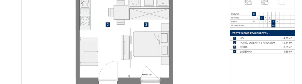 Mieszkanie w inwestycji: Apartamenty Park Matecznego Etap 1