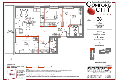 Mieszkanie w inwestycji: Comfort City Koral