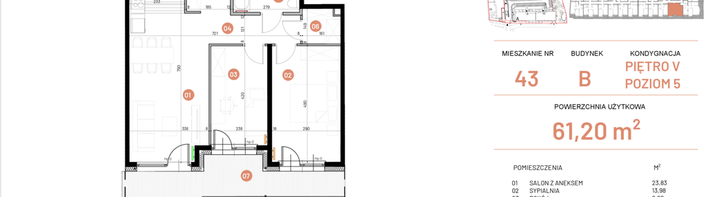 Mieszkanie w inwestycji: Osiedle Nowe Horyzonty etap III