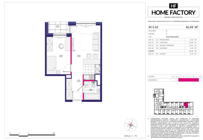 Mieszkanie w inwestycji: Home Factory etap III