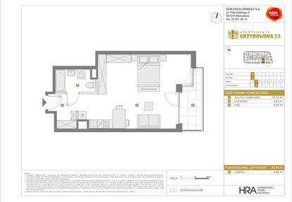 Mieszkanie w inwestycji: Apartamenty Grzybowska 11