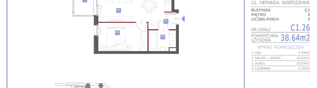 Mieszkanie w inwestycji: Miasteczko Brzeziny II