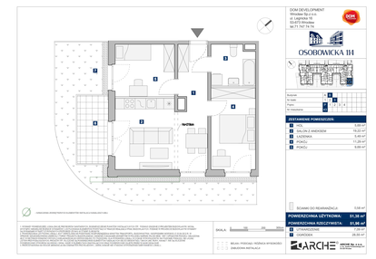 Mieszkanie w inwestycji: Osobowicka 114