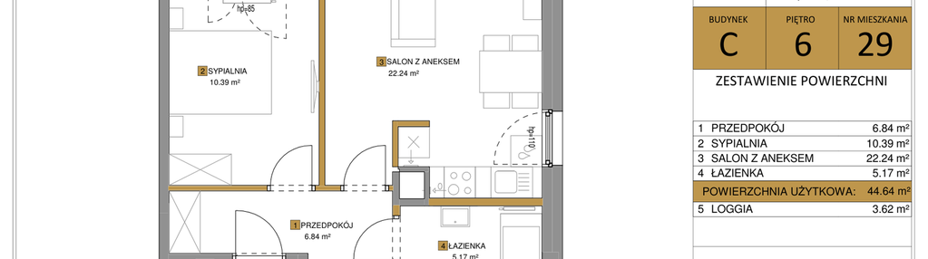 Mieszkanie w inwestycji: KOLEJ NA 19