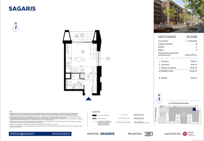 Mieszkanie w inwestycji: Niedziałkowskiego Park