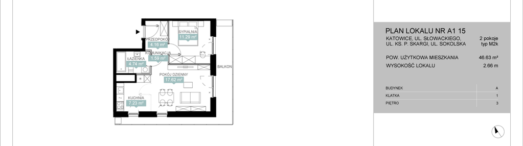 Mieszkanie w inwestycji: Mikato