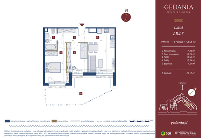 Mieszkanie w inwestycji: GEDANIA Riverside Living - apartamenty inwestycyjne