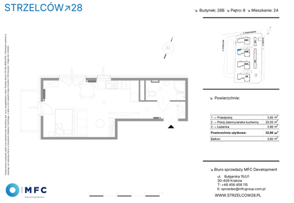 Mieszkanie w inwestycji: Strzelców 28