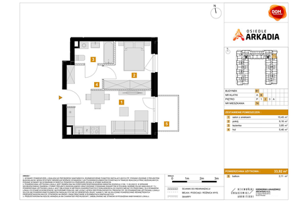 Mieszkanie w inwestycji: Osiedle Arkadia etap 2