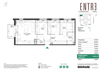 Mieszkanie w inwestycji: Entre