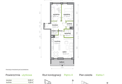 Mieszkanie w inwestycji: Piękna Vita