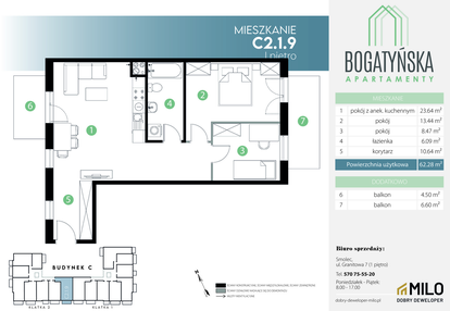 Mieszkanie w inwestycji: Bogatyńska Apartamenty etap 3