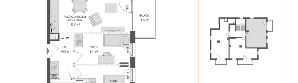 Mieszkanie w inwestycji: Gdańskie Zacisze