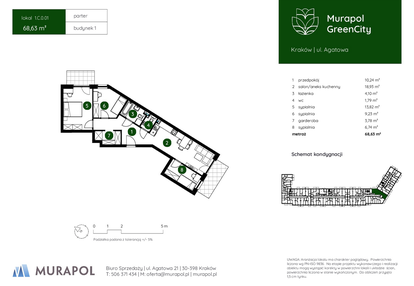 Mieszkanie w inwestycji: Murapol GreenCity bud. 1