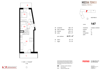 Mieszkanie w inwestycji: Osiedle Mocha Tower
