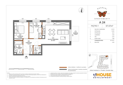 Mieszkanie w inwestycji: Apartamenty Rusałki