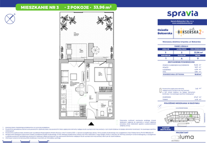 Mieszkanie w inwestycji: Osiedle Bokserska 2