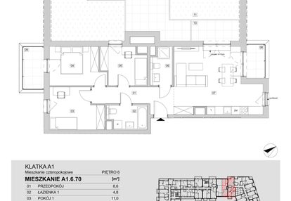 Mieszkanie w inwestycji: ATAL Floriana