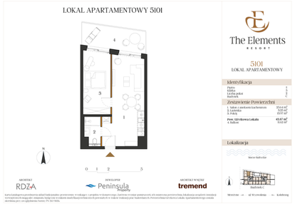 Mieszkanie w inwestycji: The Elements Resort