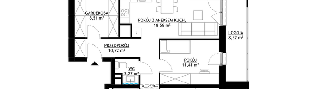 Mieszkanie w inwestycji: FUTURO