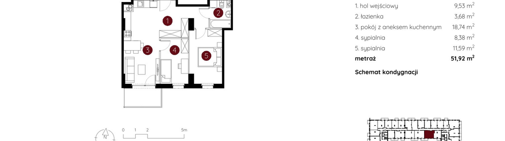 Mieszkanie w inwestycji: Murapol Novo