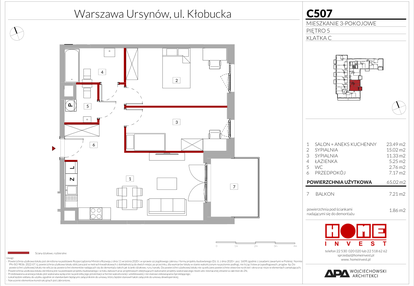 Mieszkanie w inwestycji: Enklawa Ursynów