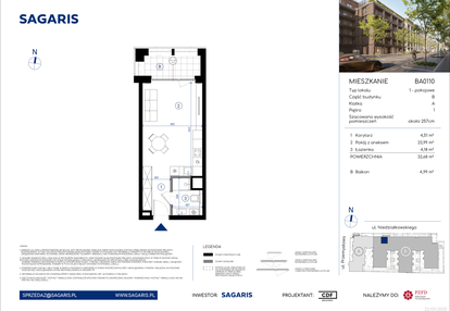 Mieszkanie w inwestycji: Niedziałkowskiego Park