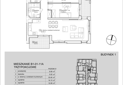 Mieszkanie w inwestycji: Francuska Park IX