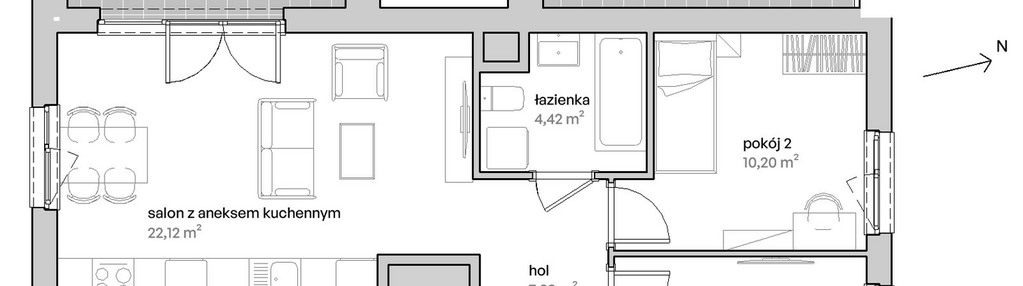 Mieszkanie w inwestycji: Unii Lubelskiej Vita