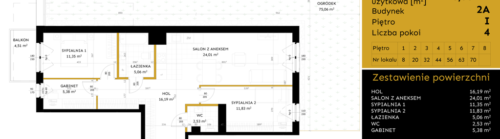 Mieszkanie w inwestycji: Corso etap 2