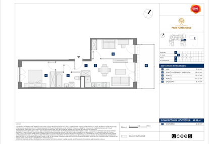 Mieszkanie w inwestycji: Apartamenty Park Matecznego Etap 1